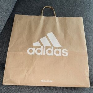 Adidas shopping gift bag